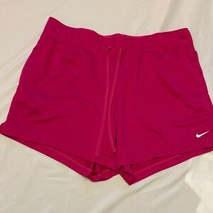 Nike Dri-Fit Women's Hot Pink Athletic Shorts -Medium